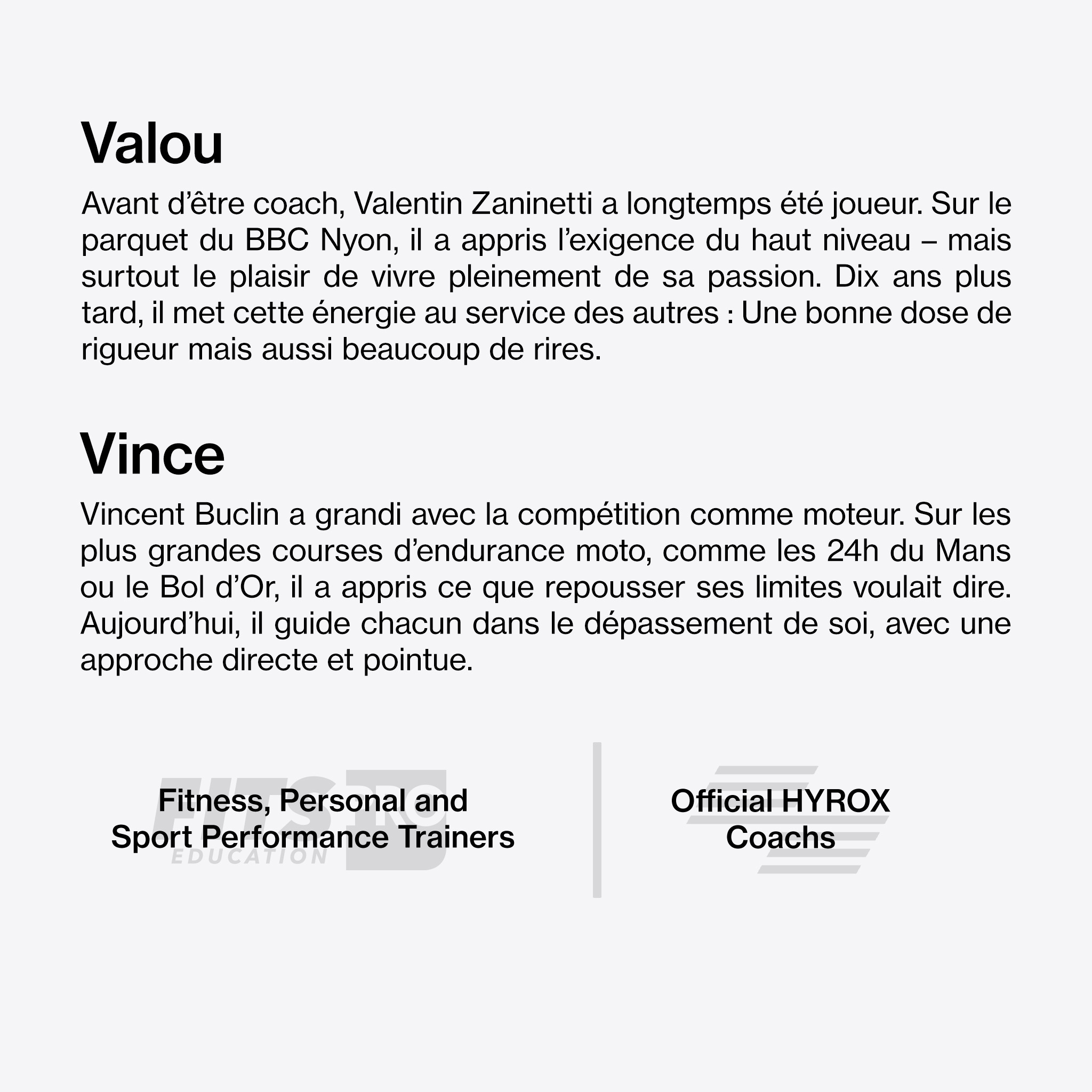 Coachs Z-Fit — face arrière